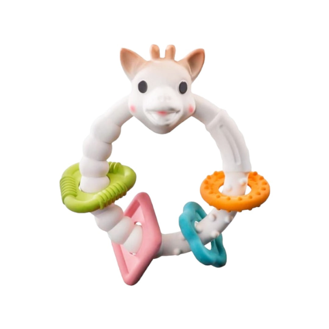 Sophie So'Pure Teething Colo'Rings