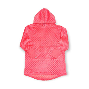Minky Bubble Over Sized Hoodie