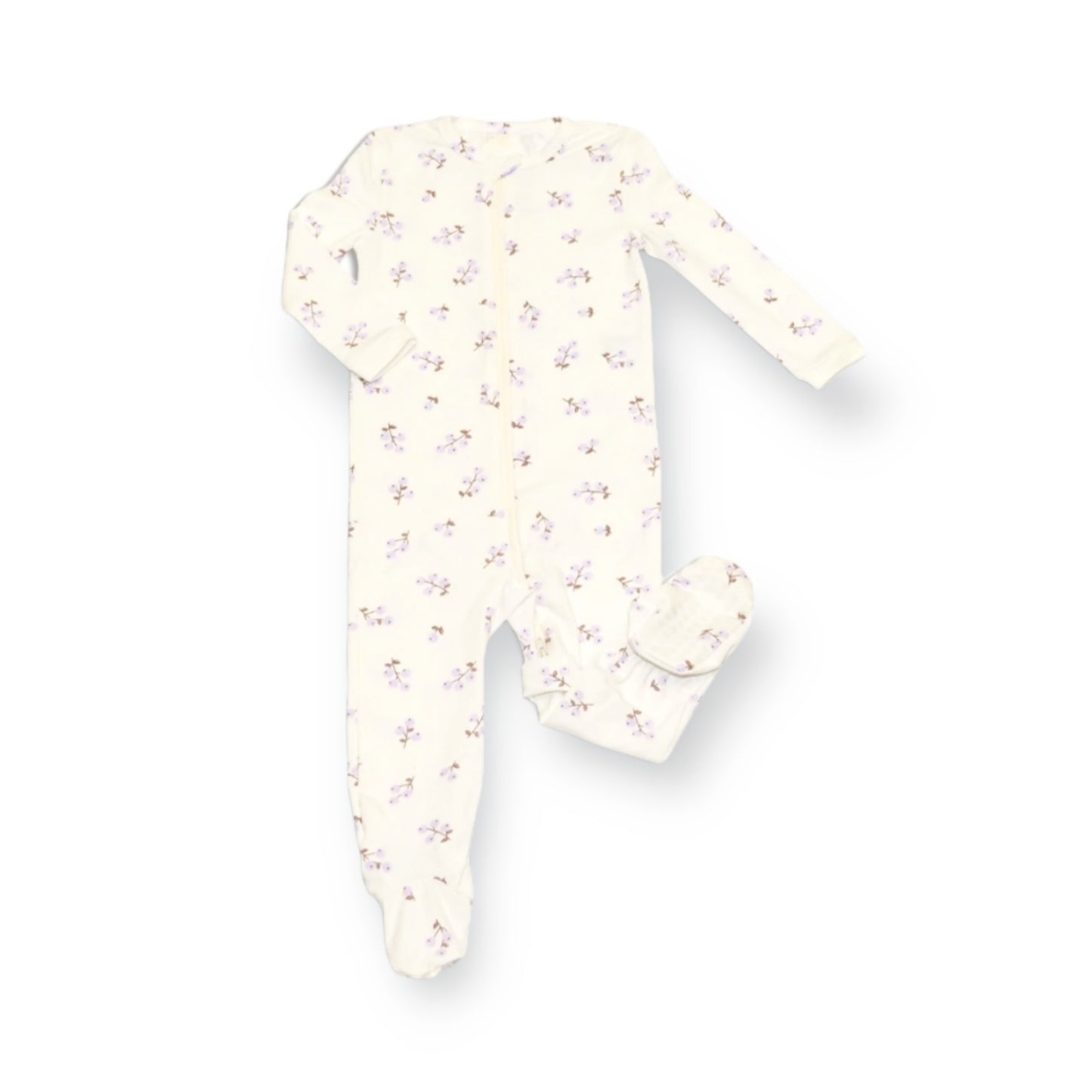 Organic Cotton Lavender Berries Sleeper