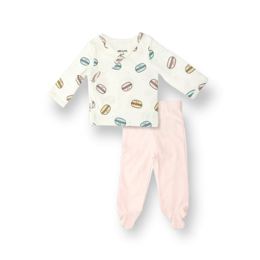 Organic Cotton Macaron Kimono Set