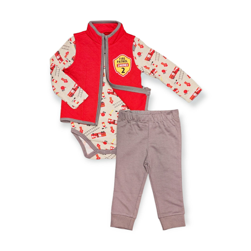 Fire Fighter Vest Set