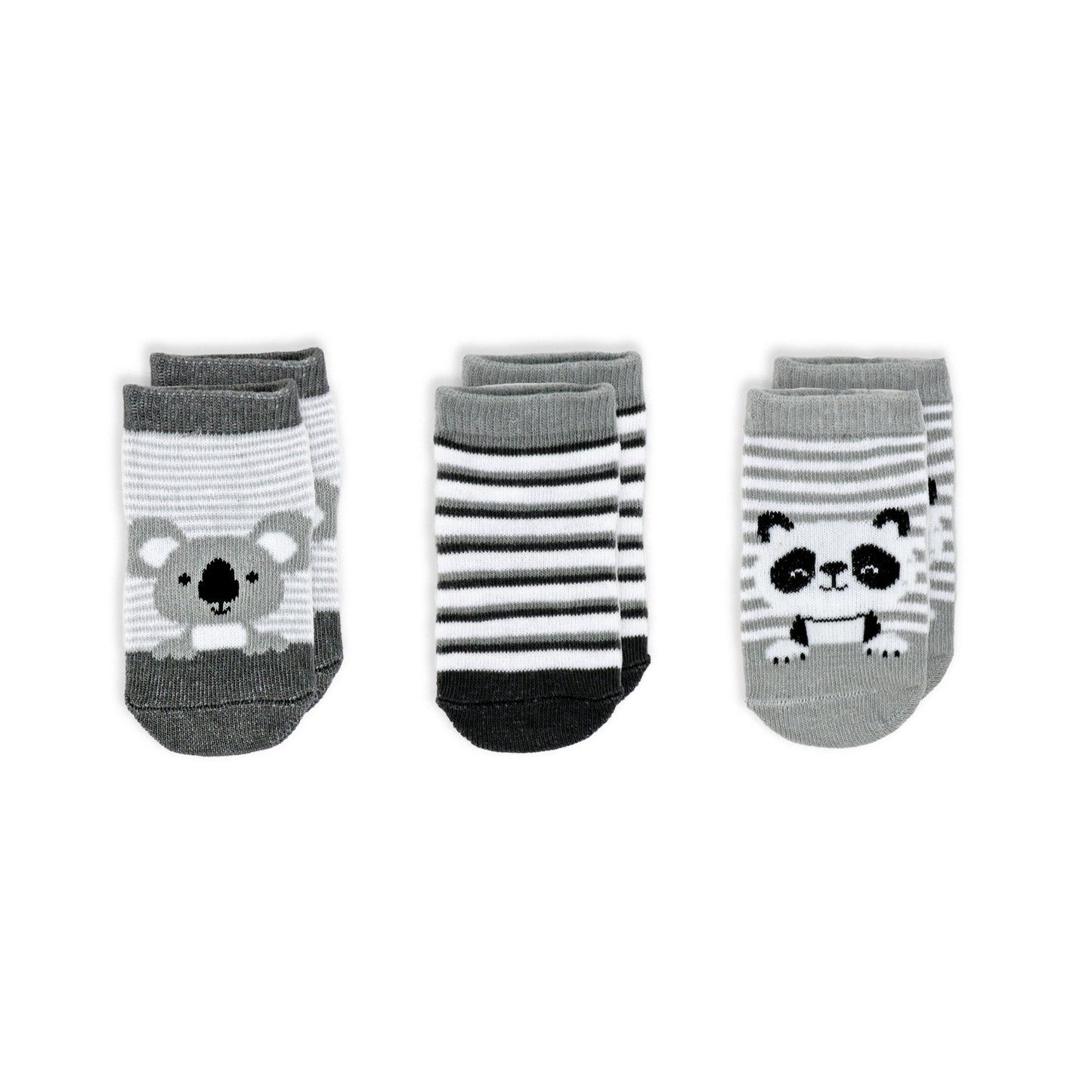 Grey Animal Socks