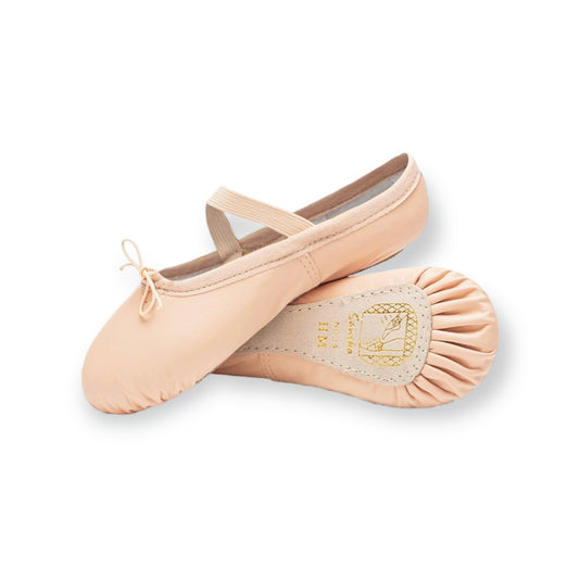 Sansha Pink full sole ballet shoes