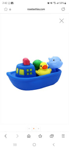 Squeaky Rubber Bath Toys