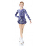 MONDOR 2723 SPARKLE VELVET SKATING DRESS