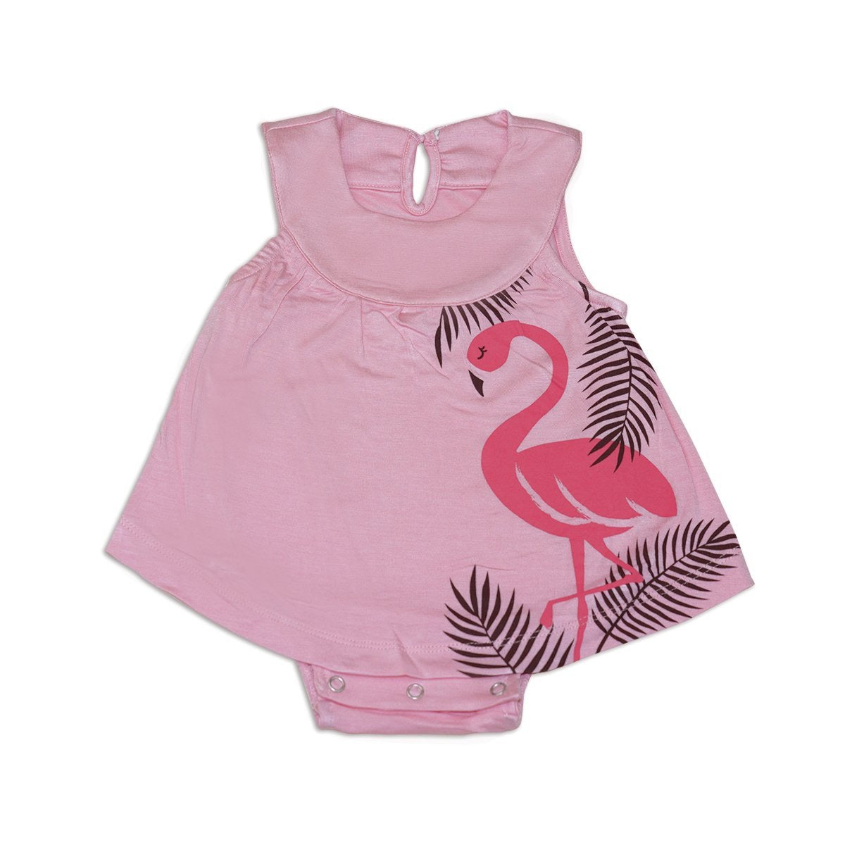 Flamingo Bamboo Skirt Bodysuit