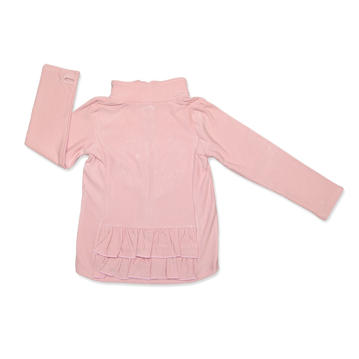 Powder Pink Bamboo Fleece Coat