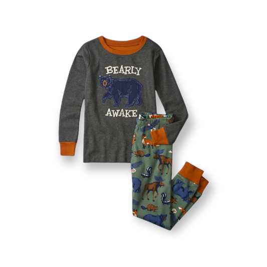 Organic Cotton Forest Pajama Set