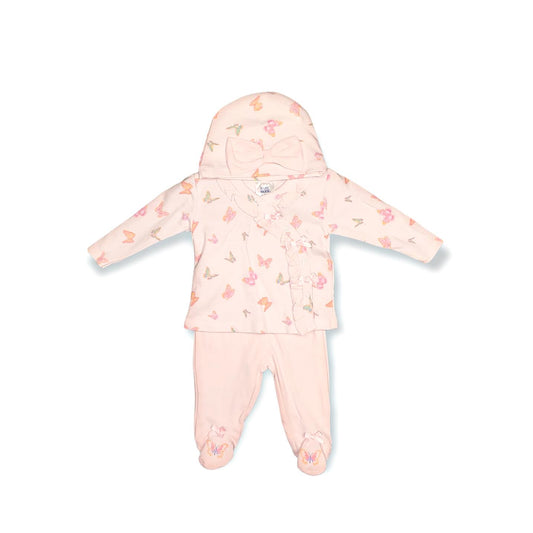 Butterfly Layette 3 Piece Set