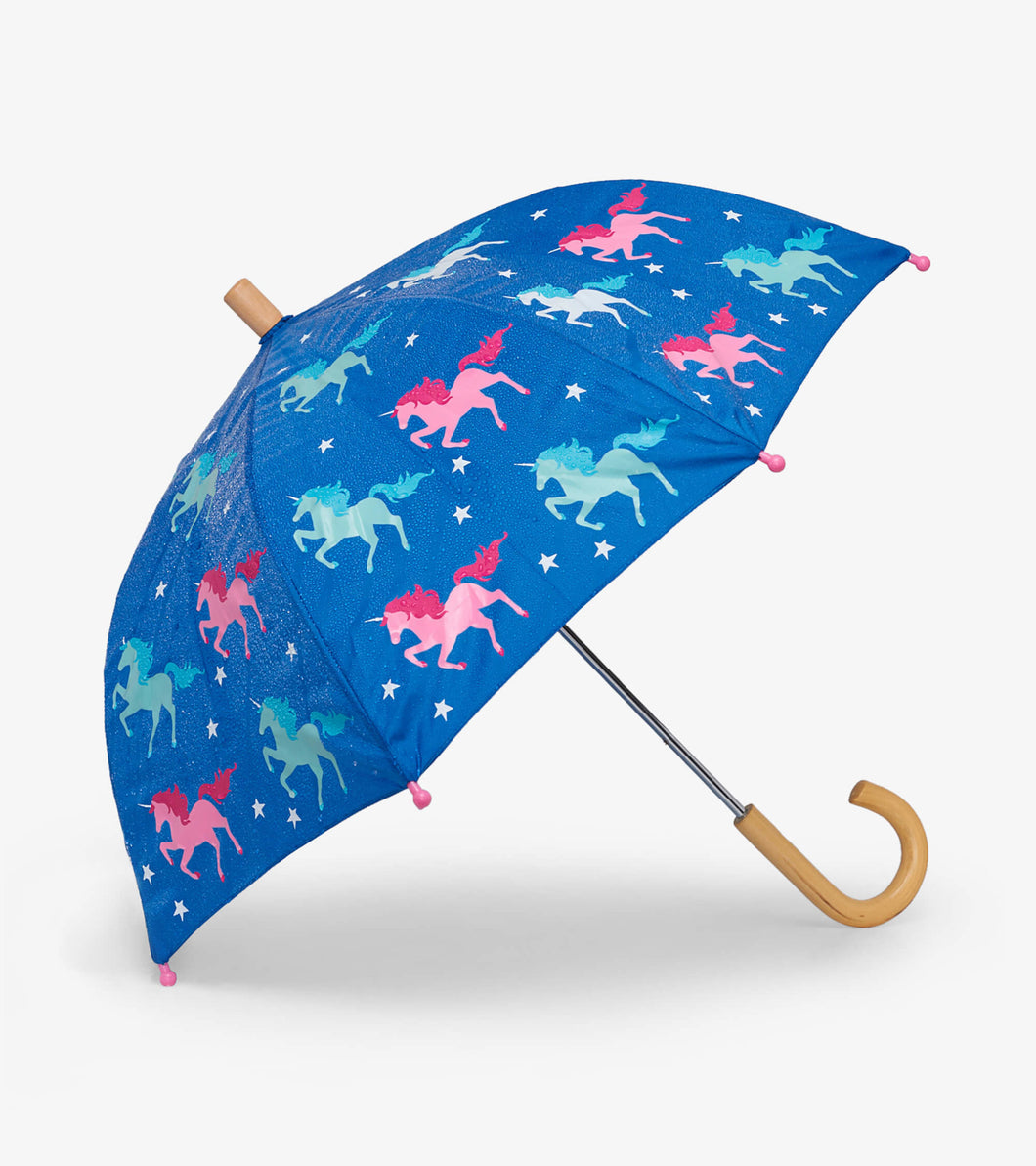 Colour Changing Umbrellas