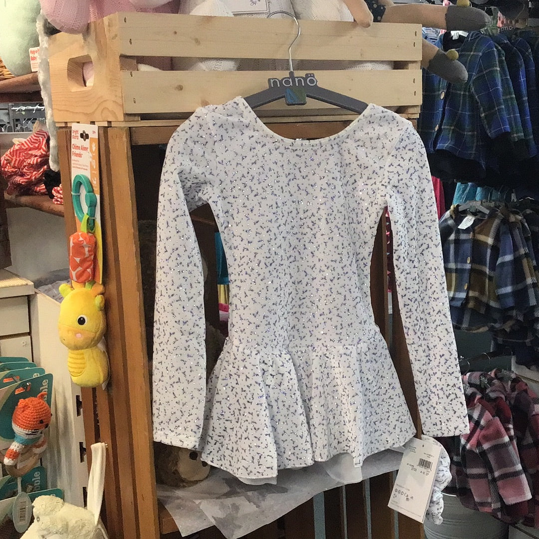 MONDOR 2723 SPARKLE VELVET SKATING DRESS