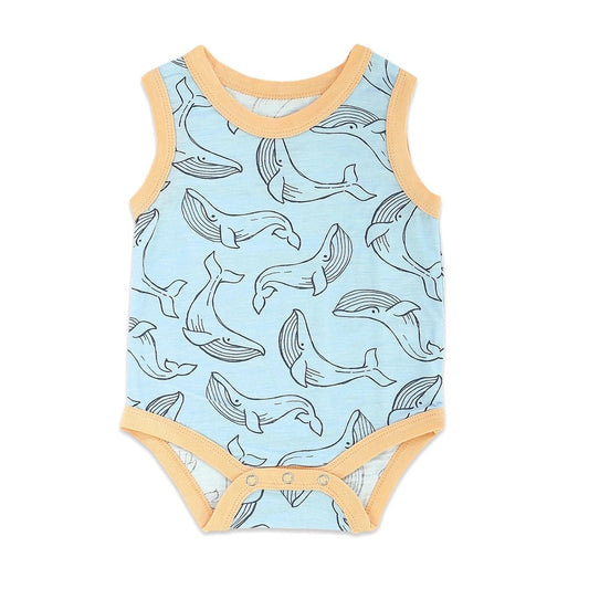 Whale Bamboo Tank Bodysuit