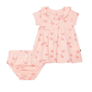 Organic Cotton Dress With Bloomer