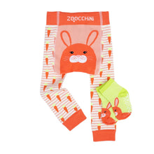 Load image into Gallery viewer, Bella the bunny grip Easy Legging &amp; Sock Set
