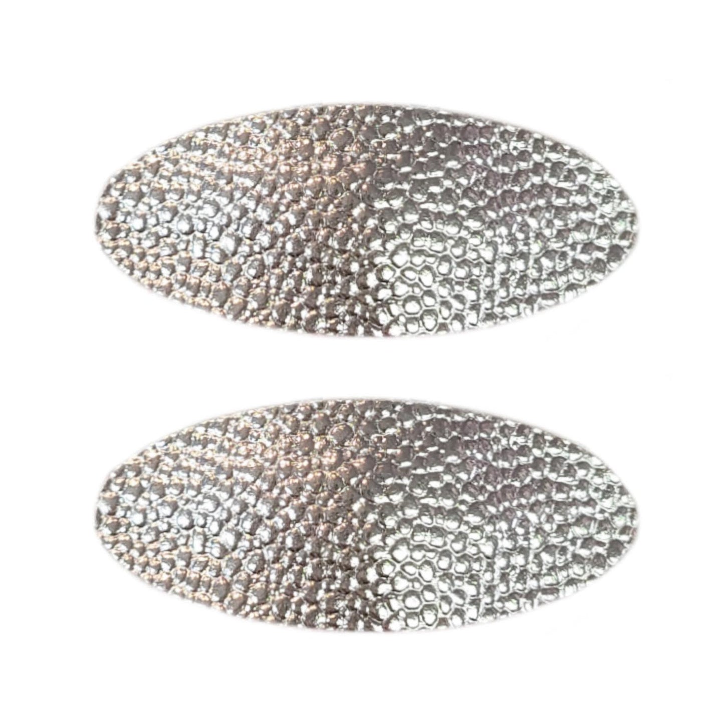 Two Piece Metallic Hair Clips