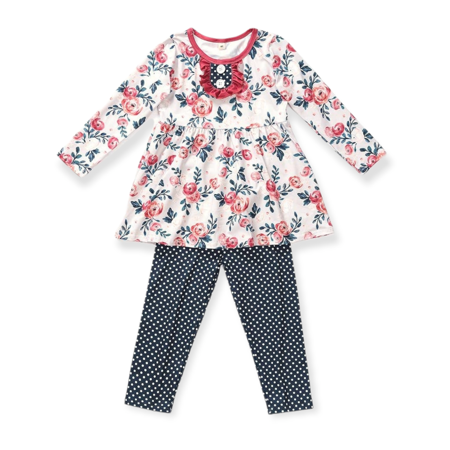 Floral Tunic Pants Set