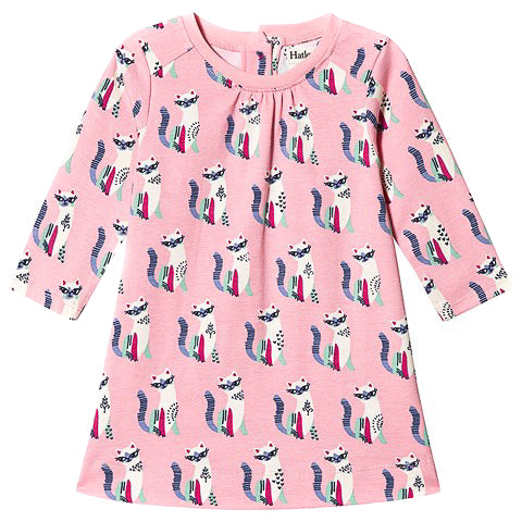 Pink Kitty Swing Dress