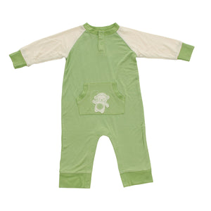 Bamboo Long Sleeve Monkey Romper